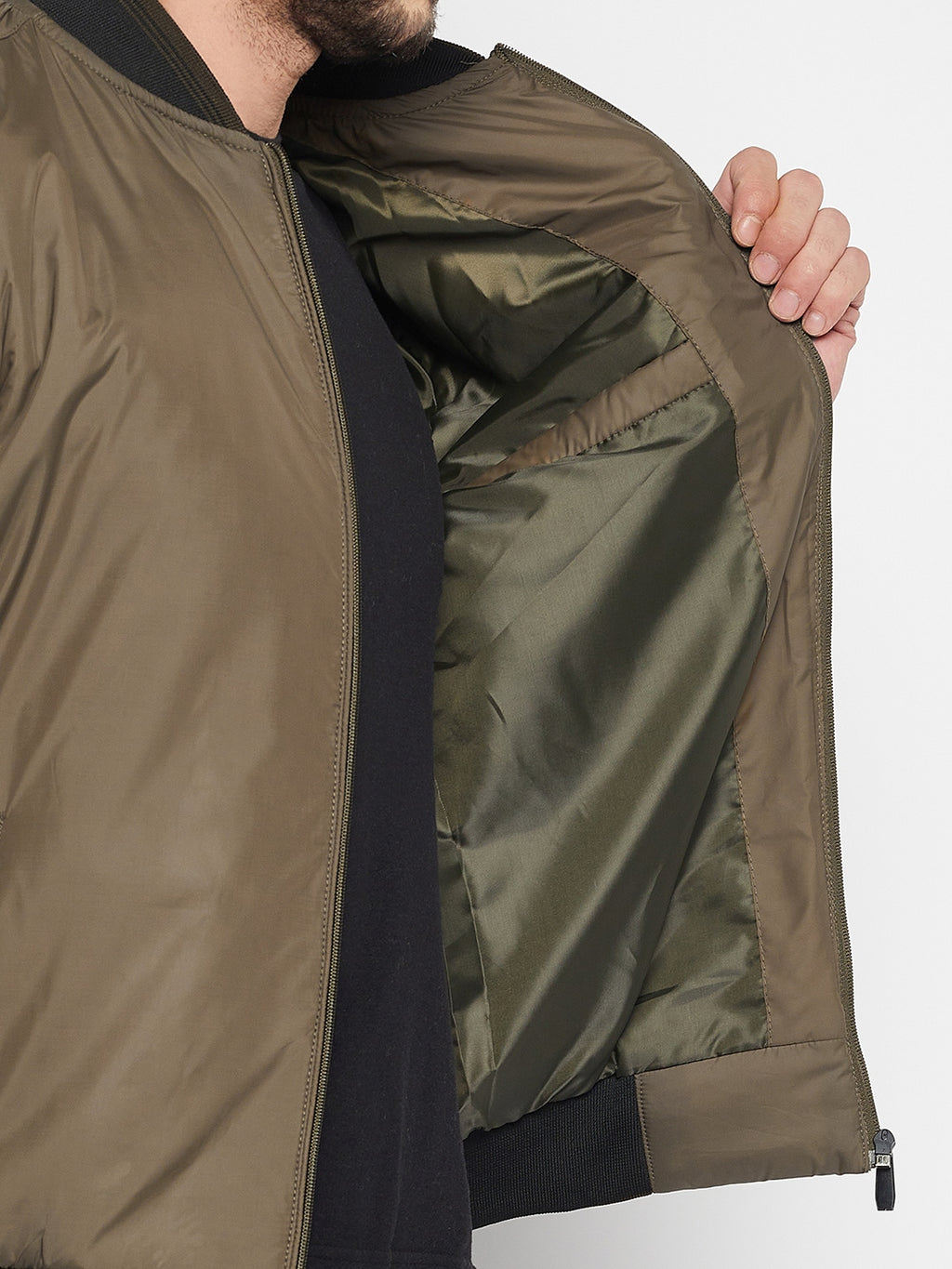 Camey Men's Regular Fit Bomber Jacket For Winter Wear - Camey Shop