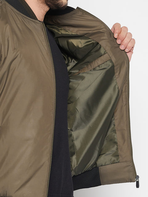 Camey Men's Regular Fit Bomber Jacket For Winter Wear - Camey Shop