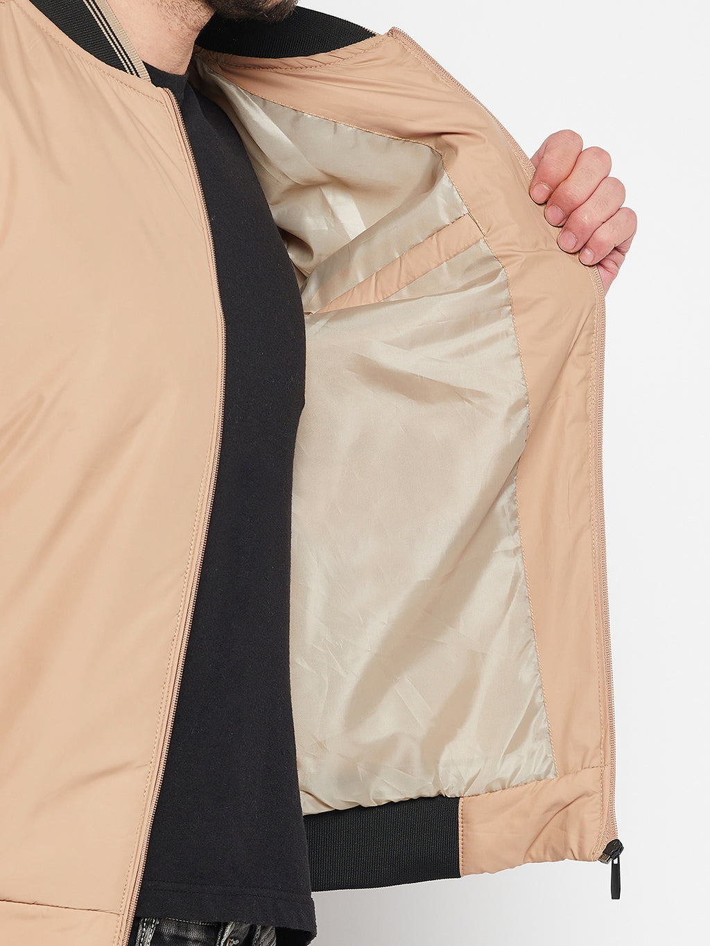 Camey Men's Regular Fit Bomber Jacket For Winter Wear - Camey Shop