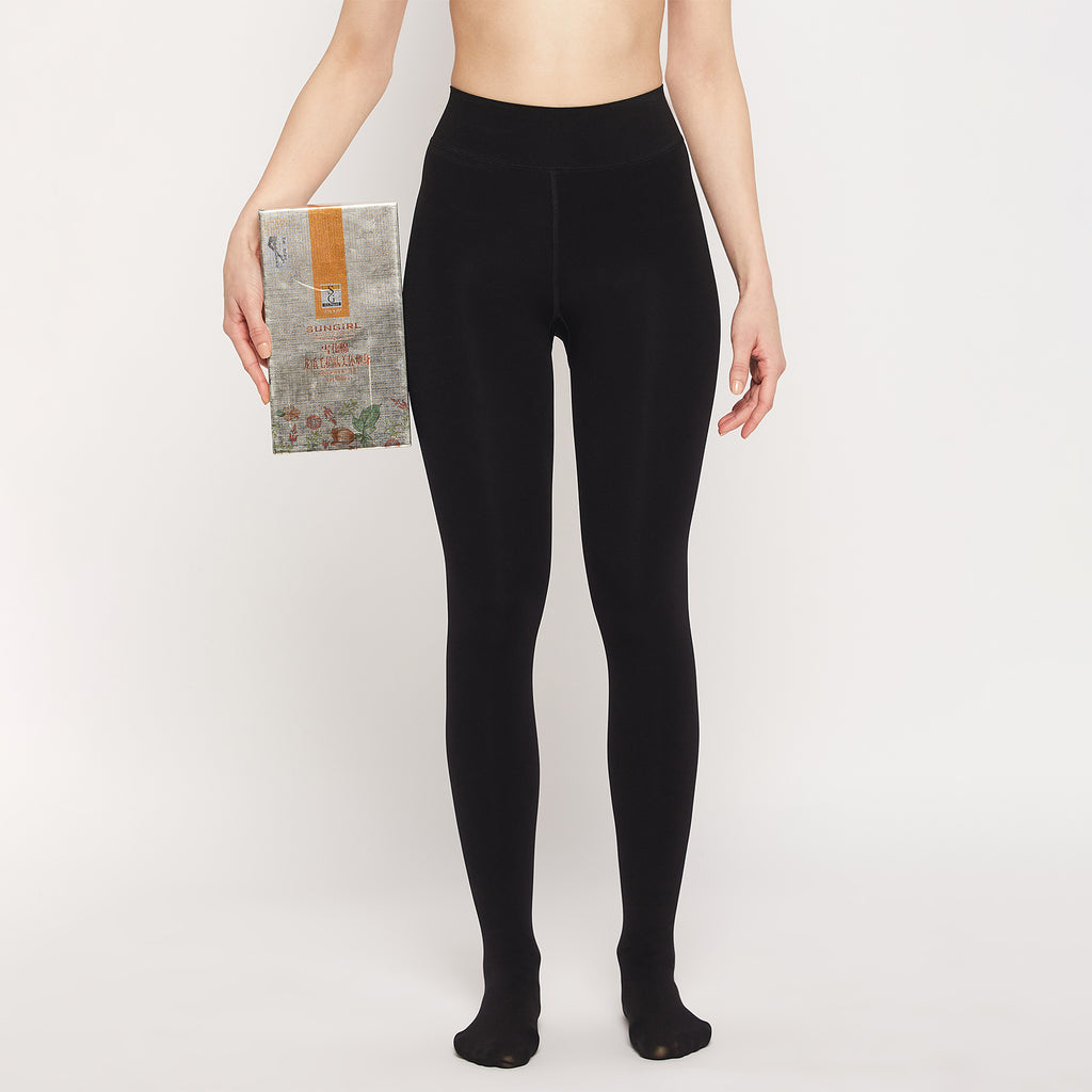 Camey Women Warm Thick Fur Lined Fleece Winter Thermal Soft Legging Tights Stocking - Slim Fit - Camey Shop