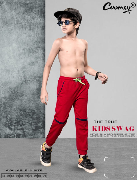 Red Jogger For Boys - Camey Shop