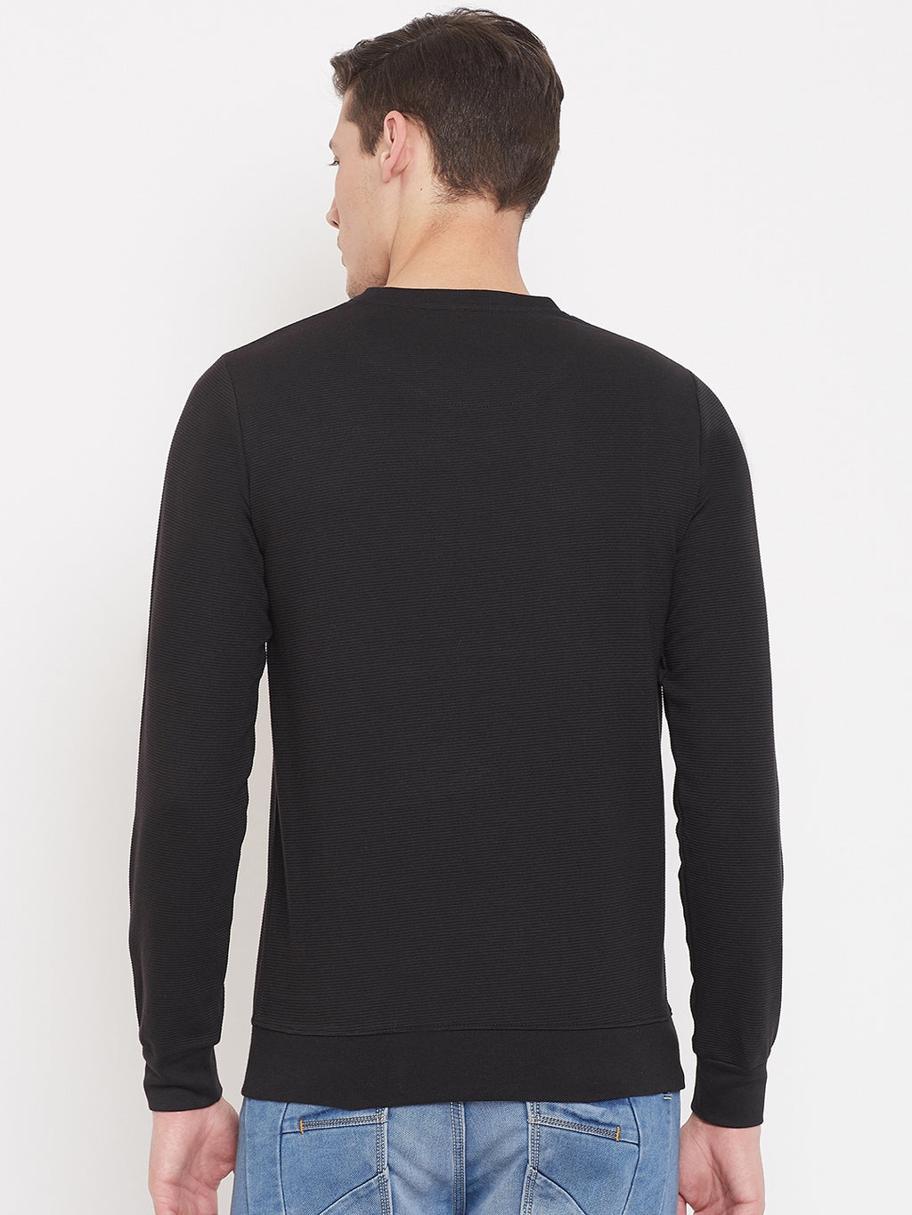 Camey Full Sleeve Solid Men Sweatshirt - Camey Shop