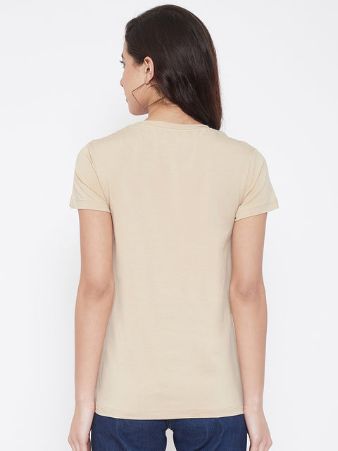 Camey Women Round Neck T-Shirt - Camey Shop