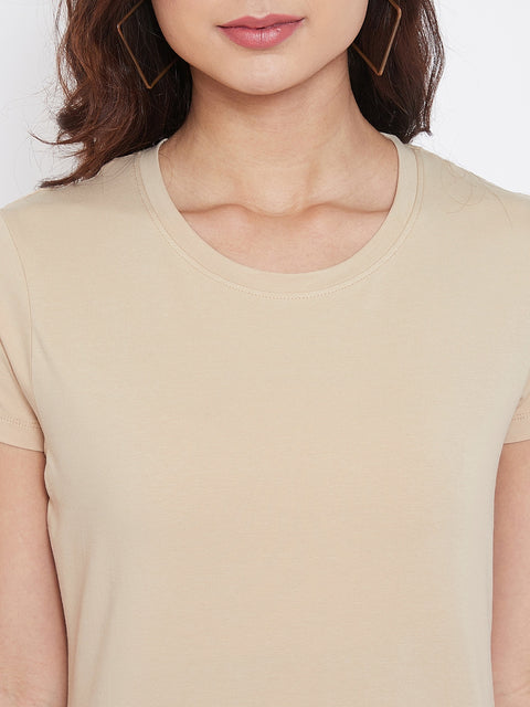 Camey Women Round Neck T-Shirt - Camey Shop