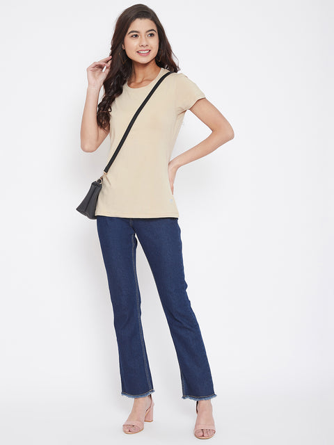 Camey Women Round Neck T-Shirt - Camey Shop