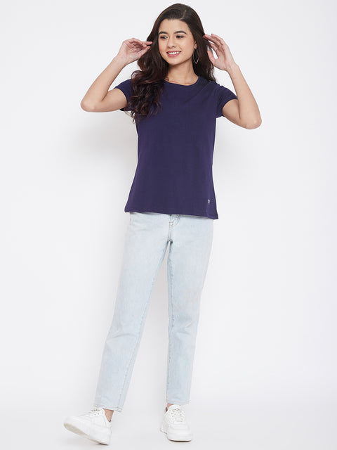 Camey Women Round Neck T-Shirt - Camey Shop