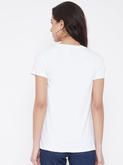 Camey Women Round Neck T-Shirt - Camey Shop