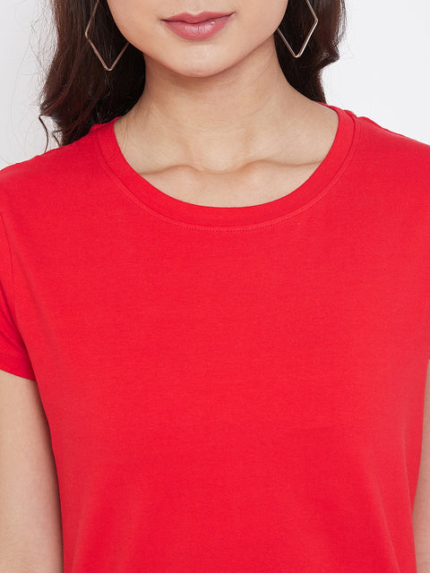 Camey Women Round Neck T-Shirt - Camey Shop