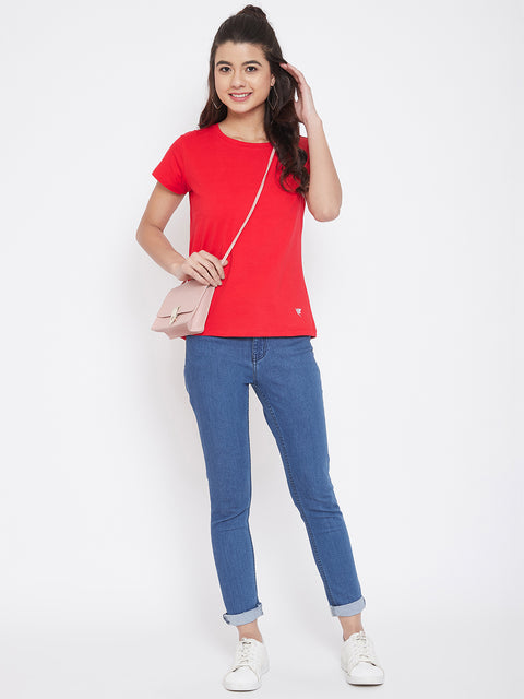 Camey Women Round Neck T-Shirt - Camey Shop