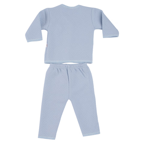 CAMEY WINTER WEAR FULL SLEEVES TOP & BOTTOM BABY CROWN PRINT - Camey Shop