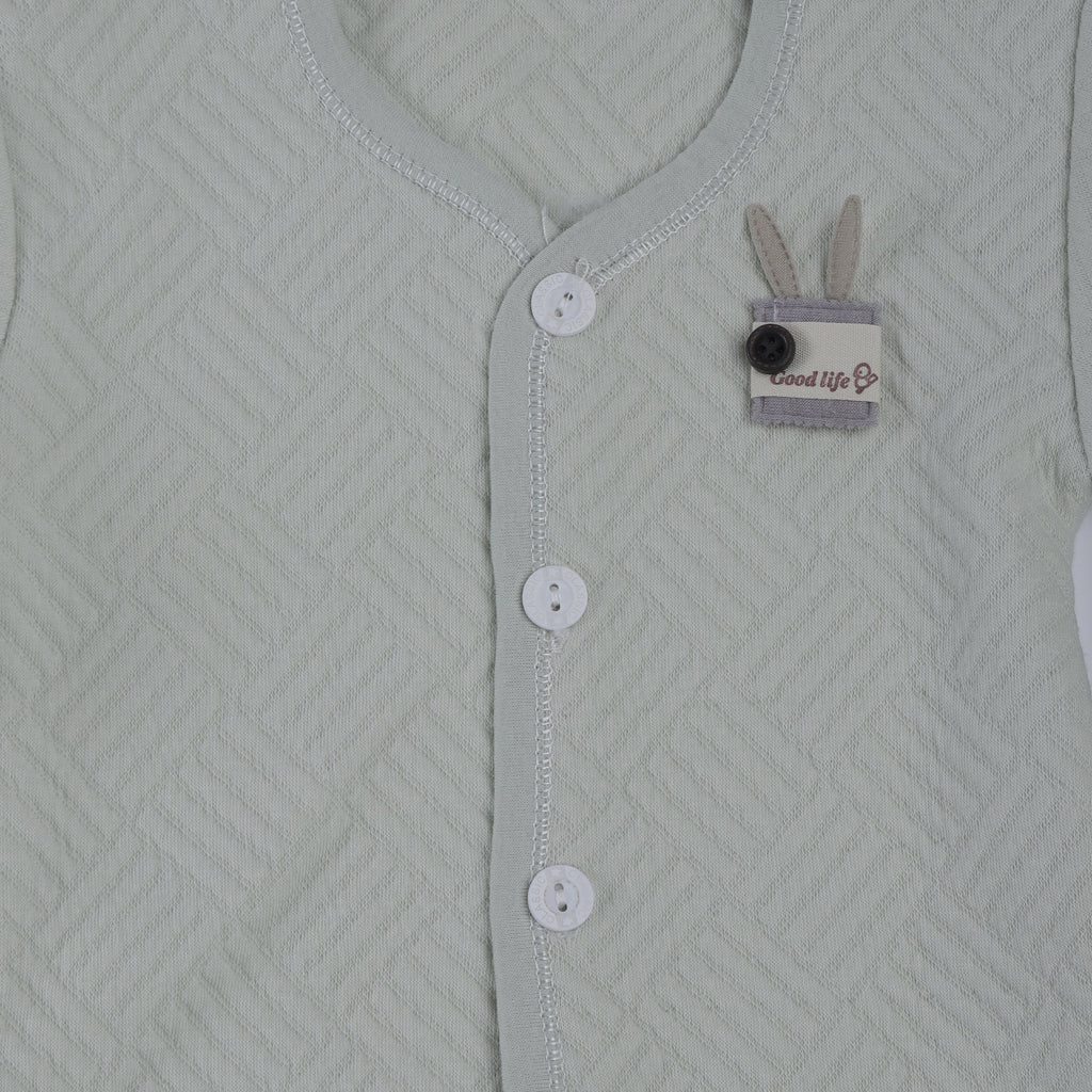 CAMEY WINTER WEAR FULL SLEEVES TOP & BOTTOM BABY CROWN PRINT - Camey Shop