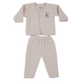 CAMEY WINTER WEAR FULL SLEEVES TOP & BOTTOM BABY CROWN PRINT - Camey Shop