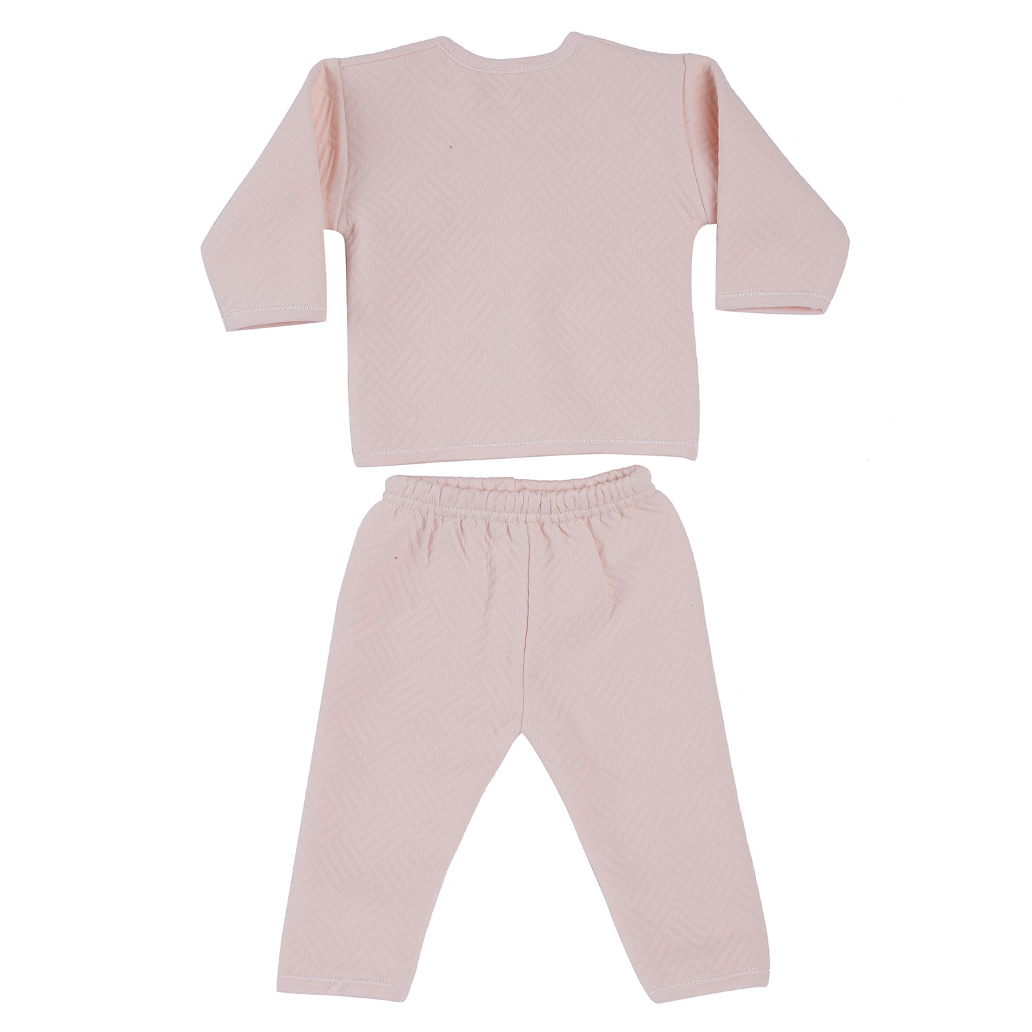 CAMEY WINTER WEAR FULL SLEEVES TOP & BOTTOM BABY CROWN PRINT - Camey Shop