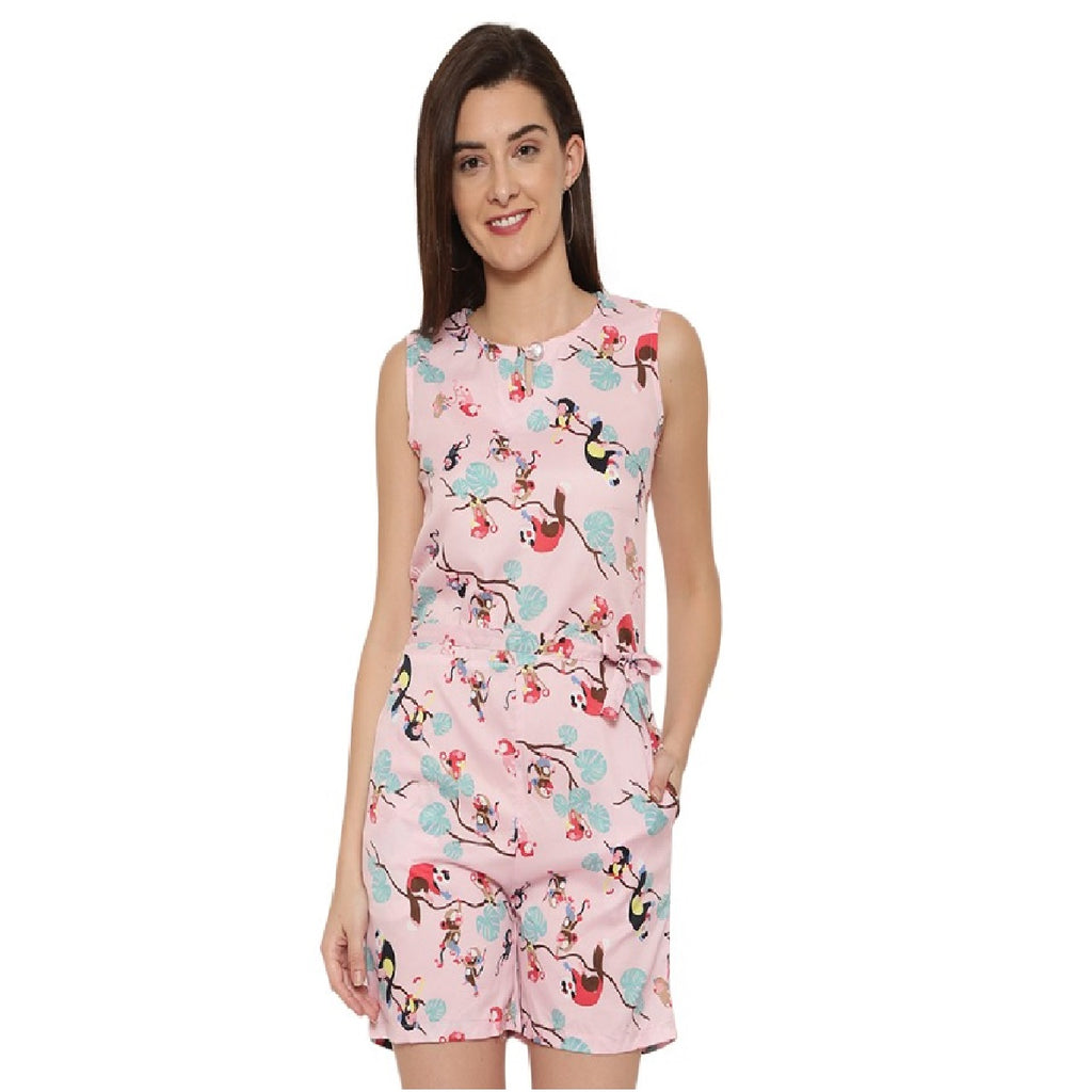Women Printed Women Jumpsuit/Playsuit - Camey Shop