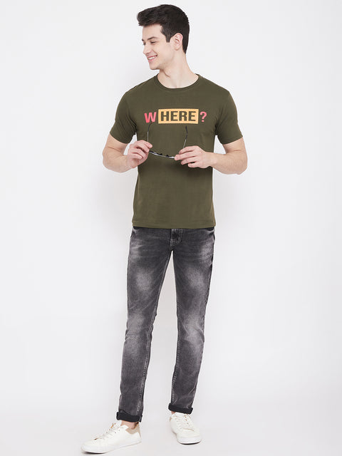 Camey Men's Regular Fit Round Neck T-Shirt - Camey Shop