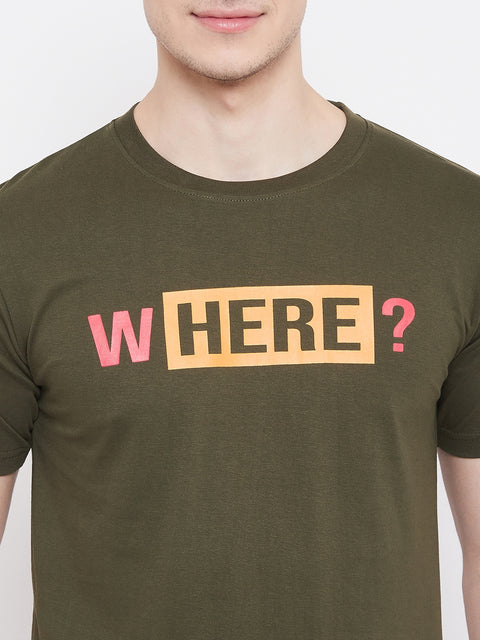 Camey Men's Regular Fit Round Neck T-Shirt - Camey Shop