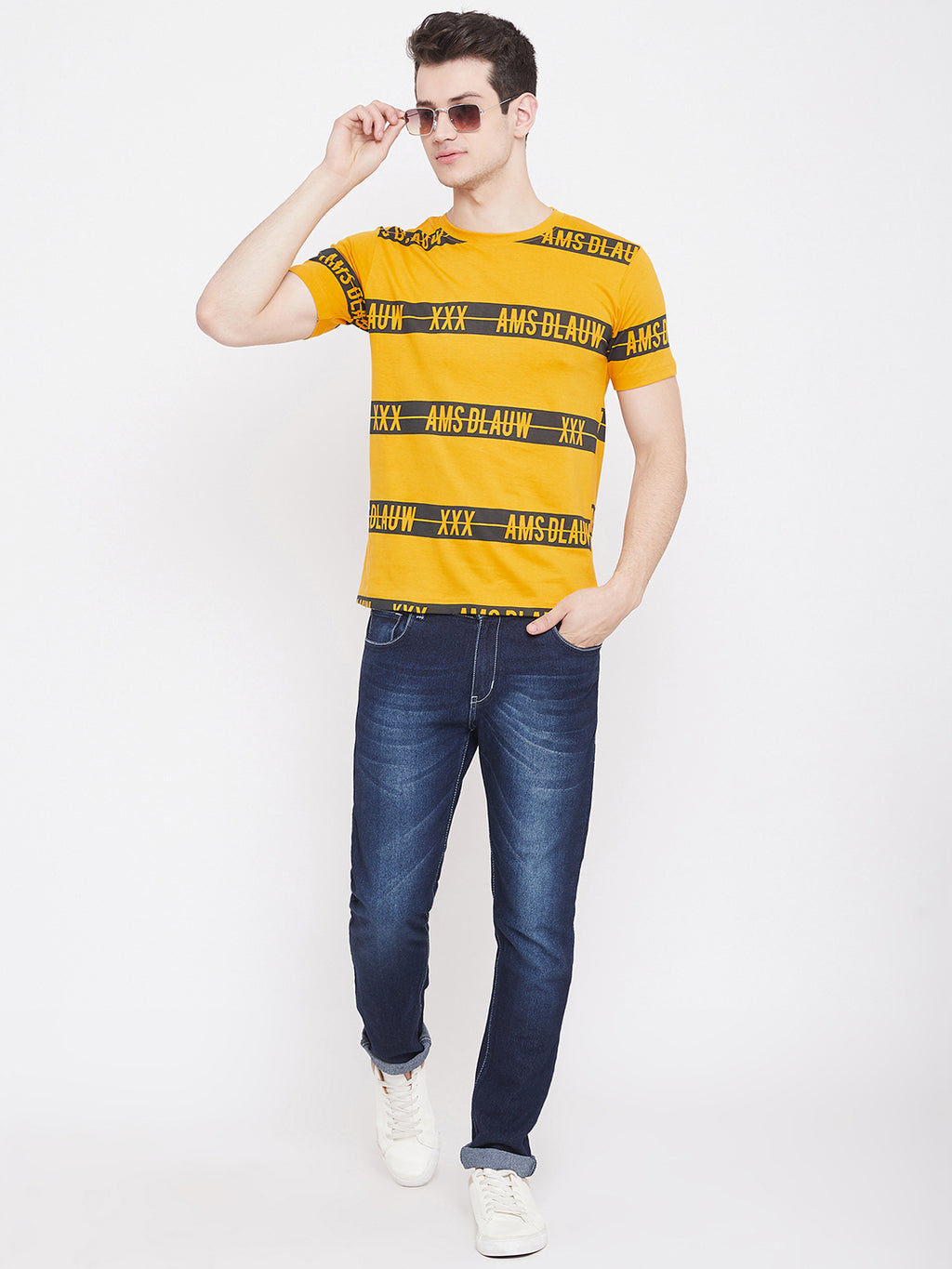 Camey Men's Regular Fit Round Neck T-Shirt - Camey Shop