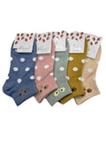 Camey Ankle Length  Socks for Women (Assorted) Pack of 5 - Camey Shop