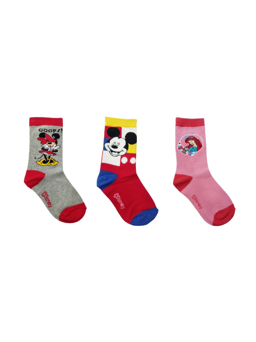 Camey Multicolor Soft Cotton Printed Socks For Kids 2-4|3-5|4-8 Years Pack of 3 - Camey Shop