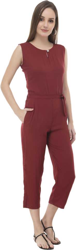 Women Solid Women Jumpsuit - Camey Shop