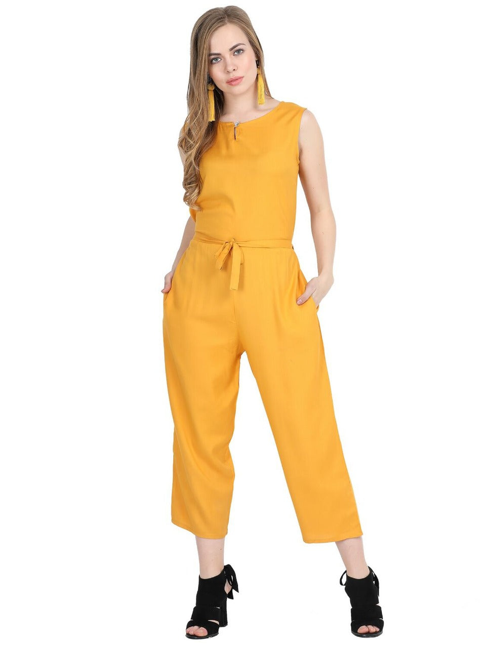 Women Solid Women Jumpsuit - Camey Shop