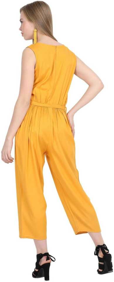 Women Solid Women Jumpsuit - Camey Shop