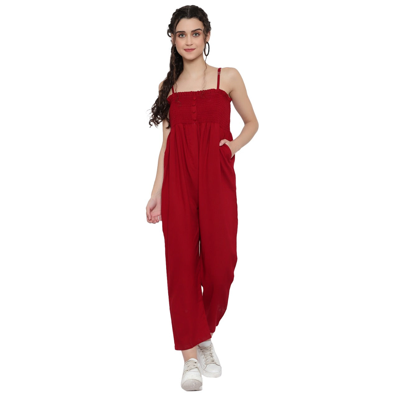 Women Solid Women Jumpsuit/Playsuit - Camey Shop
