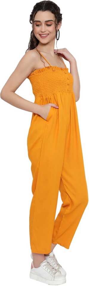 Women Solid Women Jumpsuit/Playsuit - Camey Shop